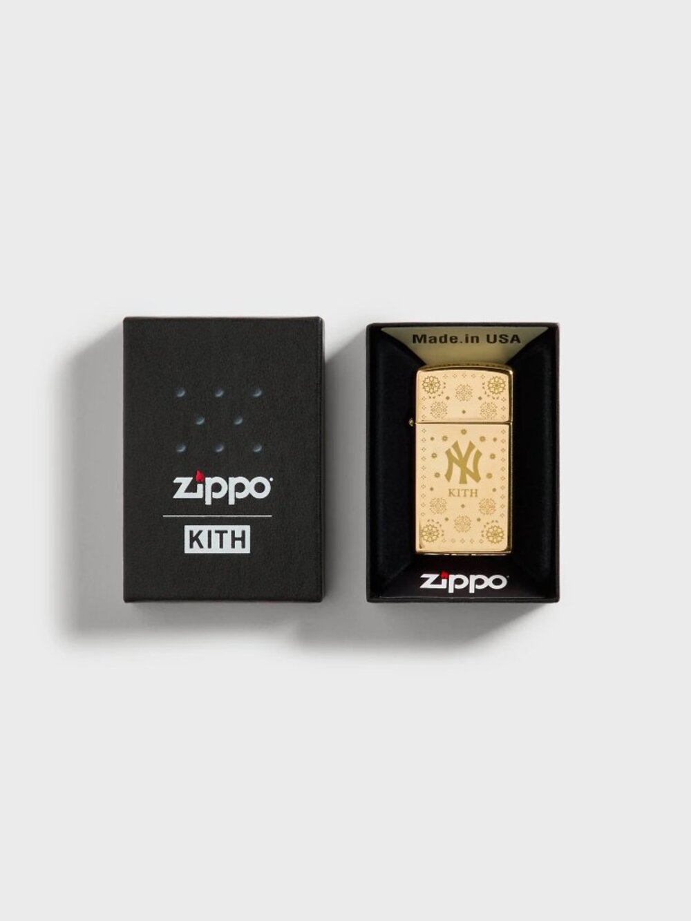 Kith for the New York Yankees Slim Zippo Lighter